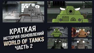 Превью: Краткая история обновлений WoT - Эпизод №2 - Мультики про танки [World of Tanks]