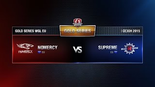 Превью: TEAM SUPREME vs NOMERCY Week 3 Match 5 WGL EU Season I 2015-2016. Gold Series Group  Round