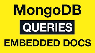 Превью: 10 MongoDB Queries - Query Embedded Documents