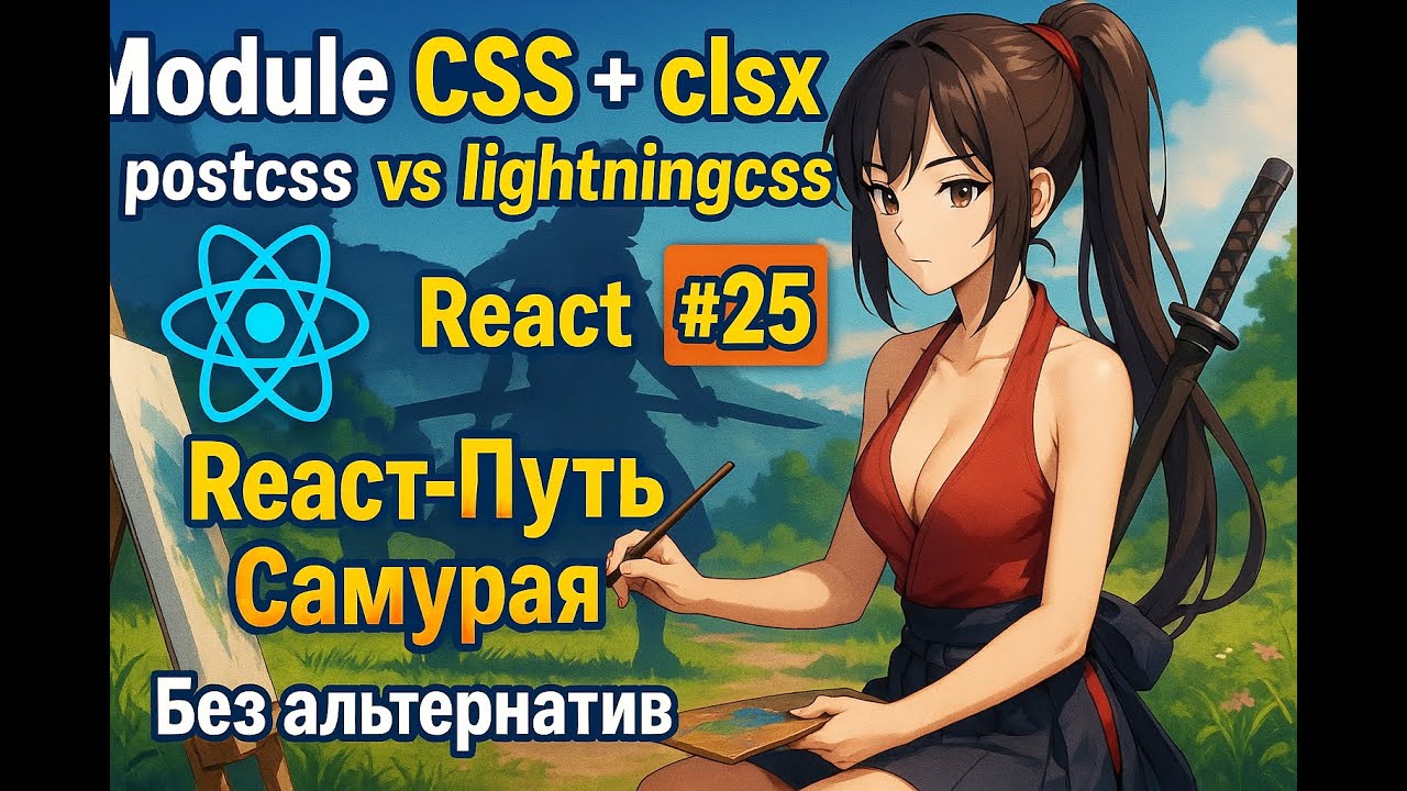 25 / Module CSS в React, clsx, PostCSS vs Lightning CSS / Курс React Путь Самурая: Без альтернатив