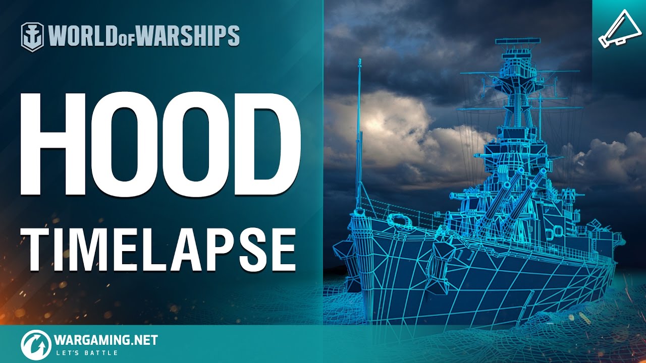 HMS Hood. Создание модели