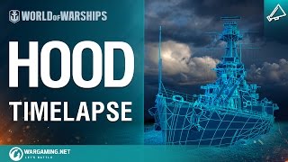 Превью: HMS Hood. Создание модели