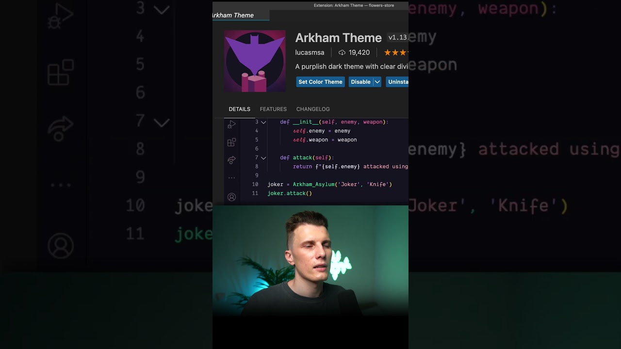 Лучшие ТЕМЫ VS CODE | Visual Studio Code #vscode