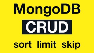 Превью: MongoDB CRUD Operations: 21 Chaining sort, limit and skip