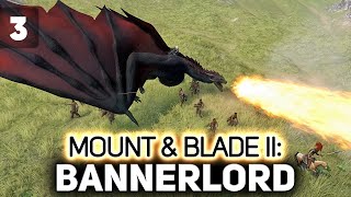 Превью: Подружились с Матерью Драконов. Мод Realm of Thrones 👑 Mount & Blade II: Bannerlord [PC 2022] #3