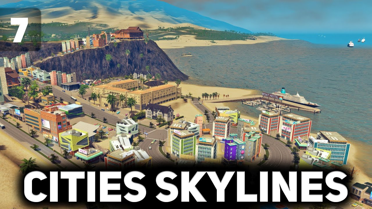 Строим космодур Байкодром 🏙️ Cities: Skylines [PC 2015] #7