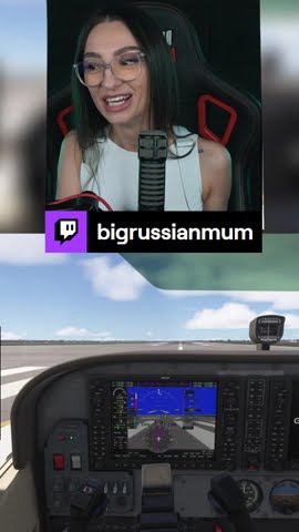 Превью: УРОКИ ПИЛОТИРОВАНИЯ | BRM В MICROSOFT FLIGHT SIMULATOR #twitch #brm #стримерша #юмор #мем