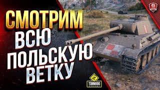 Превью: СМОТРИМ ВСЮ ПОЛЬСКУЮ ВЕТКУ ТАНКОВ