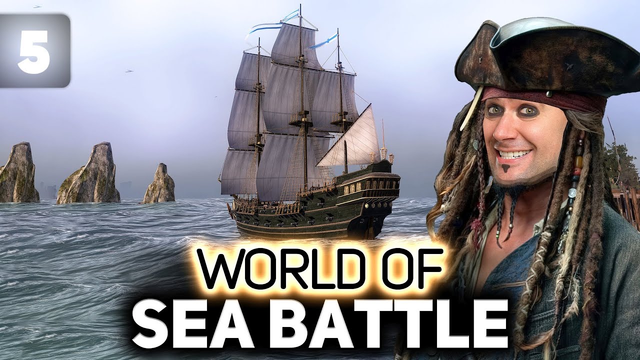 Строим Чёрную Жемчужину 🏴‍☠️ World of Sea Battle [PC 2023] #5