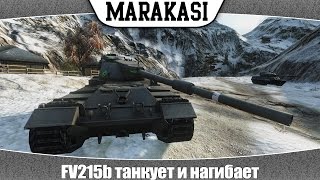 Превью: World of Tanks FV215b танкует и нагибает, шикарный бой