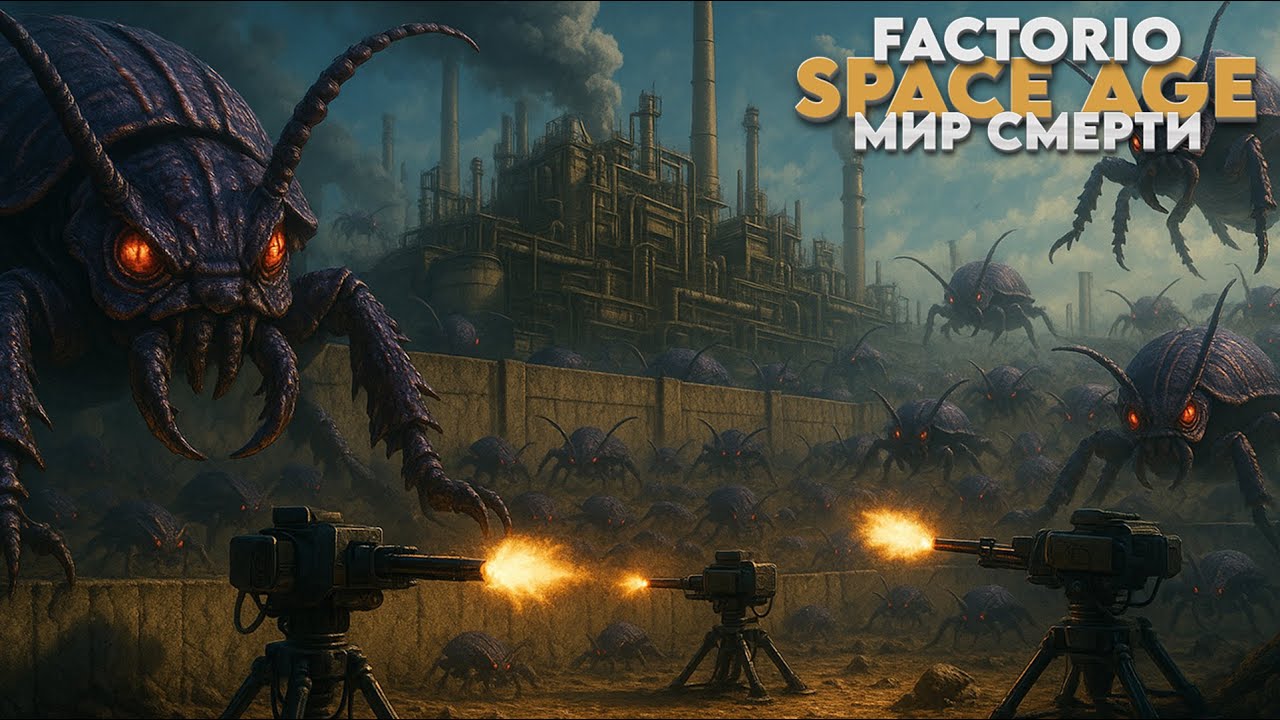 Factorio SPACE AGE - Мир смерти - Прохождение #6