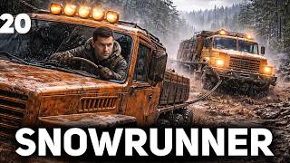 Превью: Гоняем под музыку 🚚 SnowRunner [PC 2020] #20