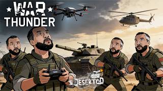 Превью: ПЕХОТА и ДРОНЫ и ТАНКИ в War Thunder ЗБТ