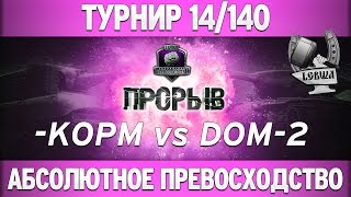 Превью: Турнир &quot;Прорыв&quot; 14/140 - KOPM vs DOM-2