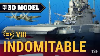 Превью: Сухой док: авианосец Indomitable | Как создавался этот проект?