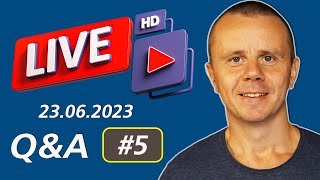 Превью: LIVE Q/A #5: Ответы на Любые Вопросы. Answers to any Questions