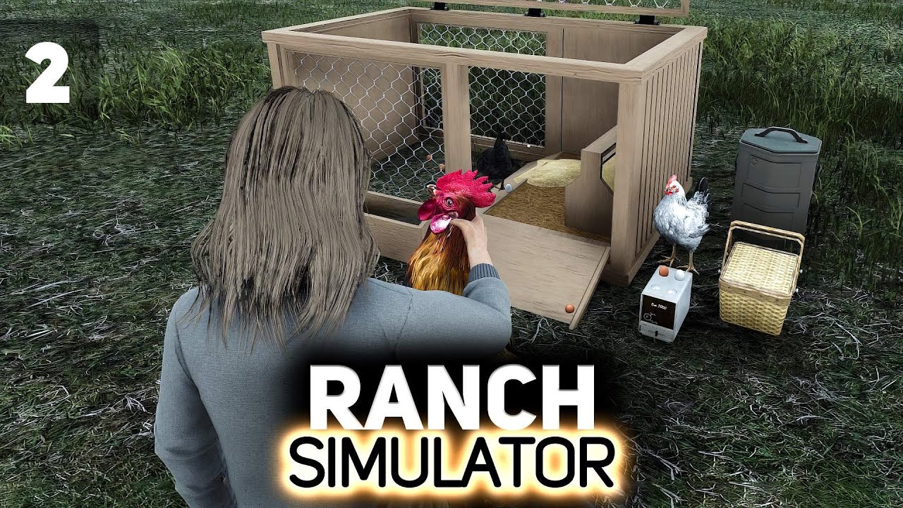 Теперь я здесь петух! 👨‍🌾 Ranch Simulator [PC 2021] #2