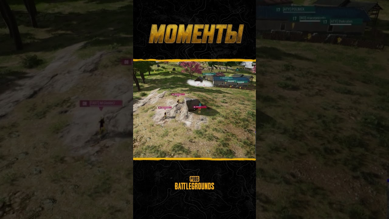 🏆🗿Не идеальное укрытие! Смотрите шоу #МоментыPUBG #pubg #battlegrounds #battleroyale