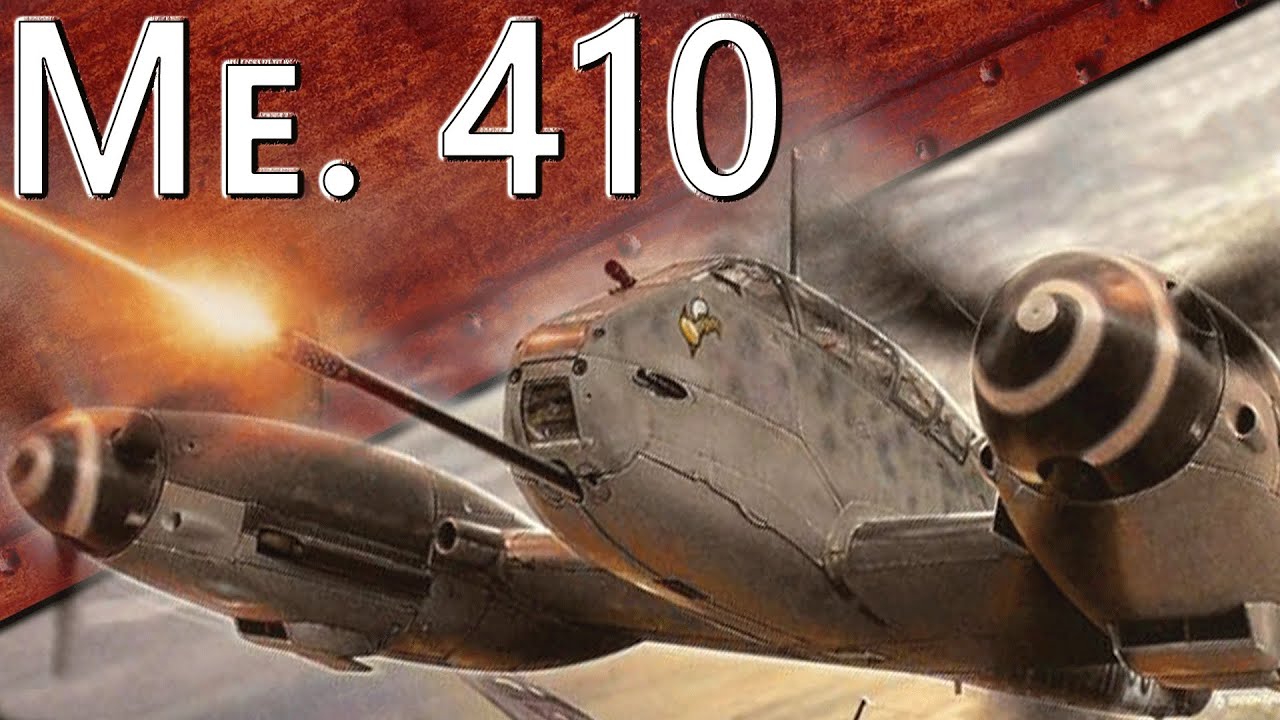 Только История: истребитель Messerschmitt Me.410 Hornisse