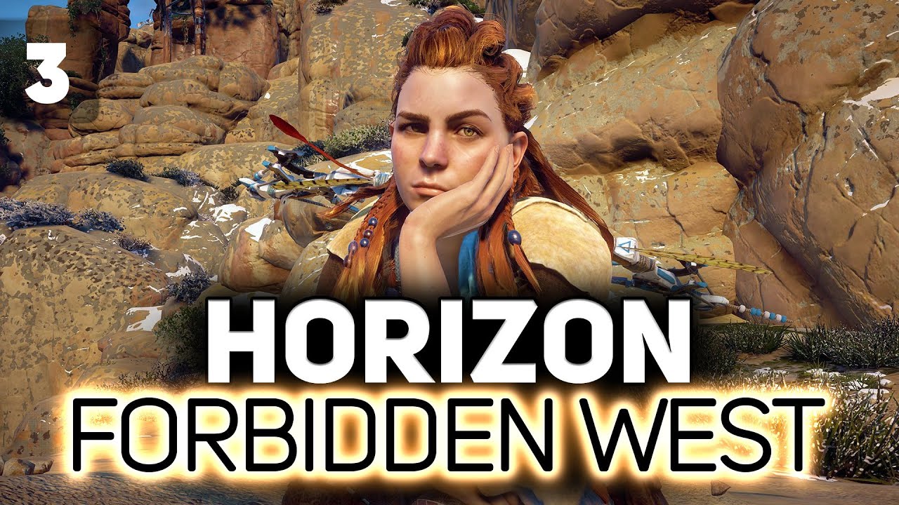 Сильная женщина сражается с роботами 💥 Horizon Forbidden West 💥 Часть 3