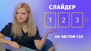 Превью: Слайдер на чистом CSS без JavaScript