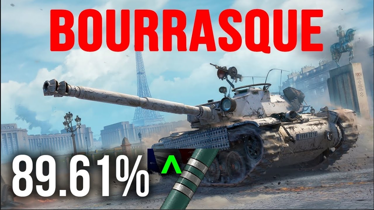 Bourrasque - 89.61% отметки. План Б. | World of Tanks