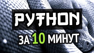 Превью: Учим Python за 10 минут!