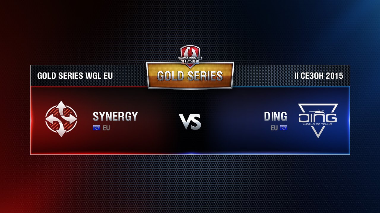 SYNERGY vs DING Match 6 WGL EU Season ll 2015-2016. Gold Series Week 6