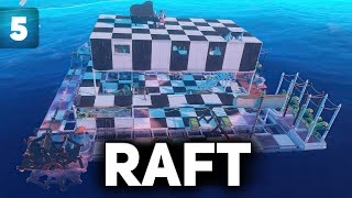 Превью: Перестраиваем плот в корабль за 5 минут ⛵ Raft [PC 2018] #5