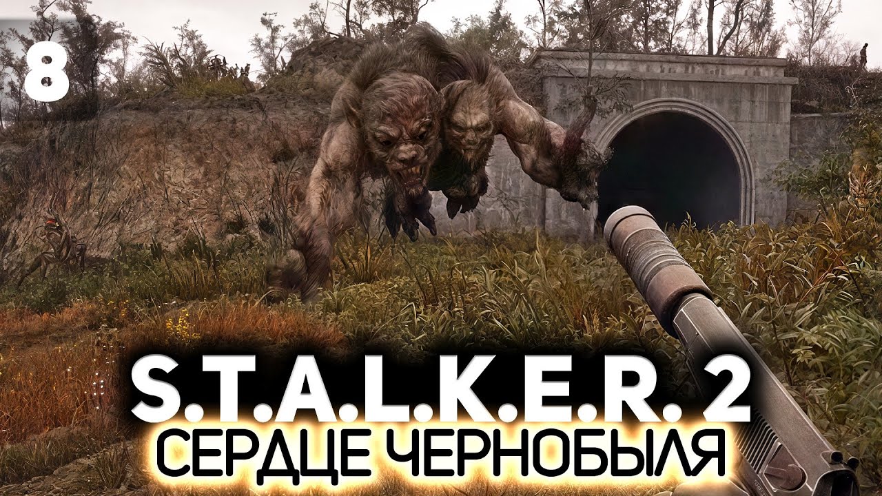 Болотная химера делает нам больно ☢️ S.T.A.L.K.E.R. 2: Heart of Chornobyl [PC 2024] #8