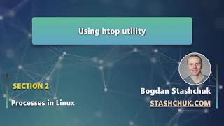 Превью: Linux Tutorial: 14 Using htop utility