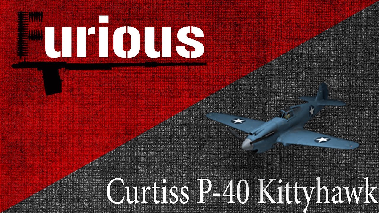 Curtiss P-40. Царапки.