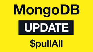 Превью: MongoDB Update Queries: 19 $pullAll