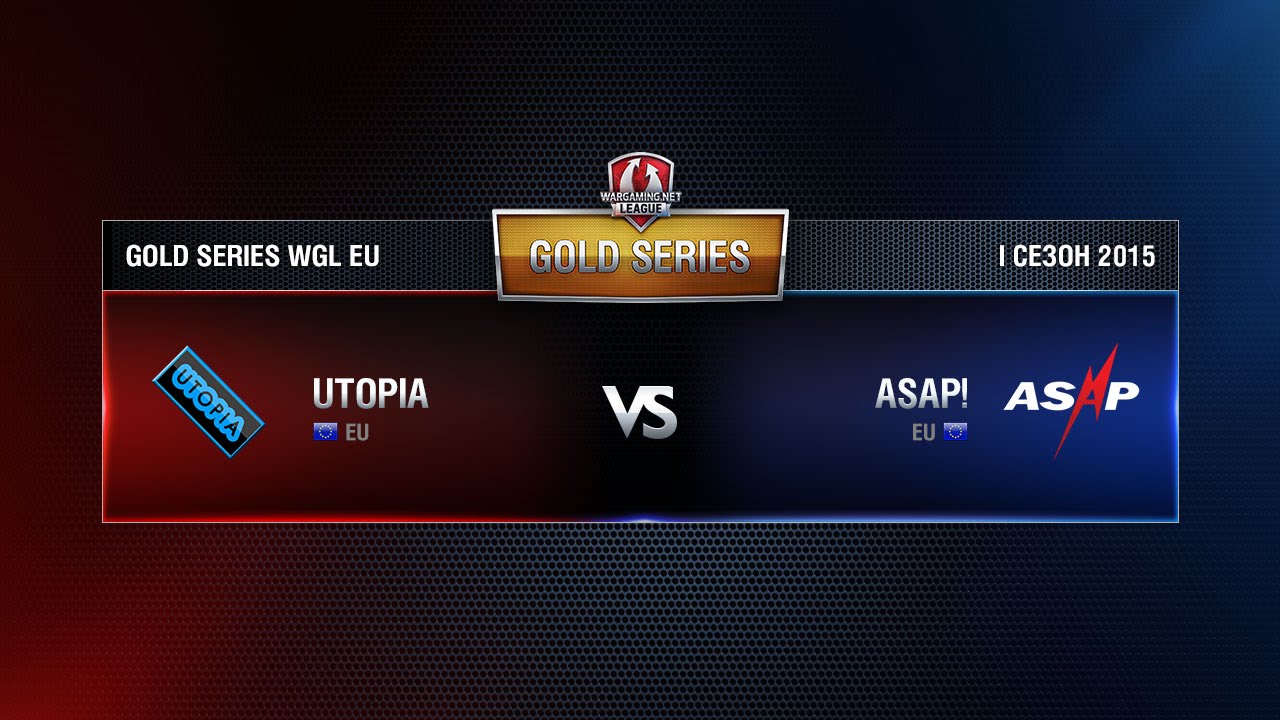 UTOPIA vs ASAP Week 2 Match 5 WGL EU Season I 2015-2016. Gold Series Group  Round