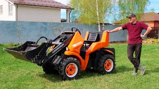 Превью: Погрузчик НАНУК! Маленький, да удаленький! На что он способен?