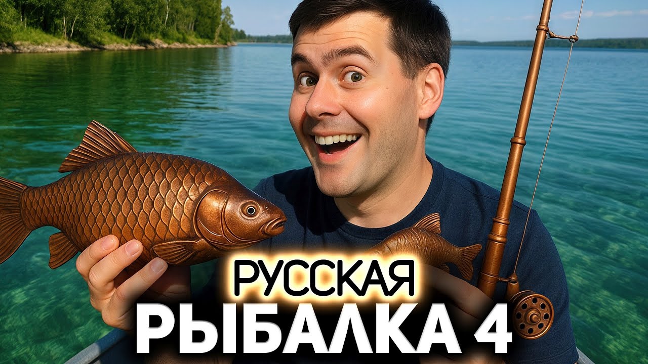 ЛБЗ на редких рыб на медном 🐟 Русская Рыбалка 4 [PC 2018] #46