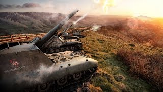 Превью: Танкосмотр2019 #10. Германия. САУ (ветка G.W.E 100) | World of Tanks