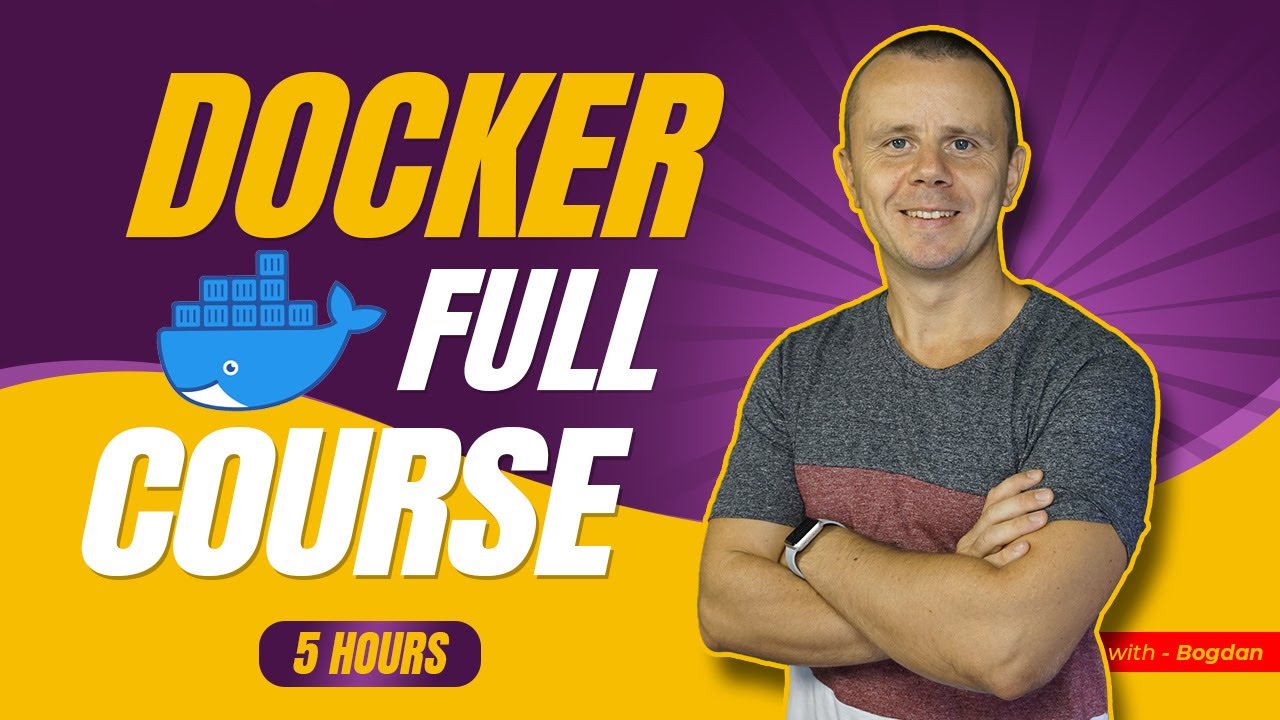 🔴 DOCKER FULL COURSE [5 hours]