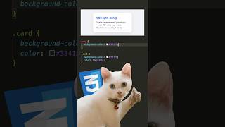 Превью: ❤️ CSS новинка для работы с темой! #CSS #frontend #html #js #javascript #coding