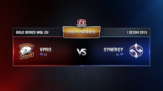 Превью: Virtus.pro vs SYNERGY Week 3 Match 2 WGL EU Season I 2015-2016. Gold Series Group  Round