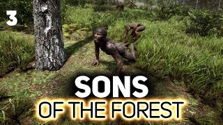 Превью: Идём за лопатой с Хрустом в лесу 🌲 Sons of the Forest [PC 2023] #3