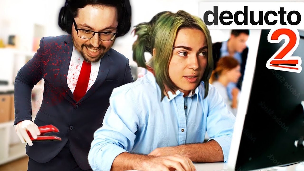 ГЕНИЙ СТЕЛСА?! 😱 AMONG US в ОФИСЕ! ► Deducto 2 @CakeStream