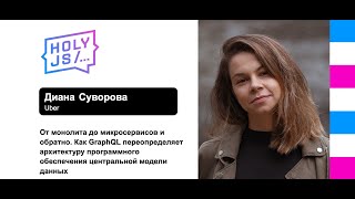 Превью: Диана Суворова — От монолита до микросервисов и обратно.