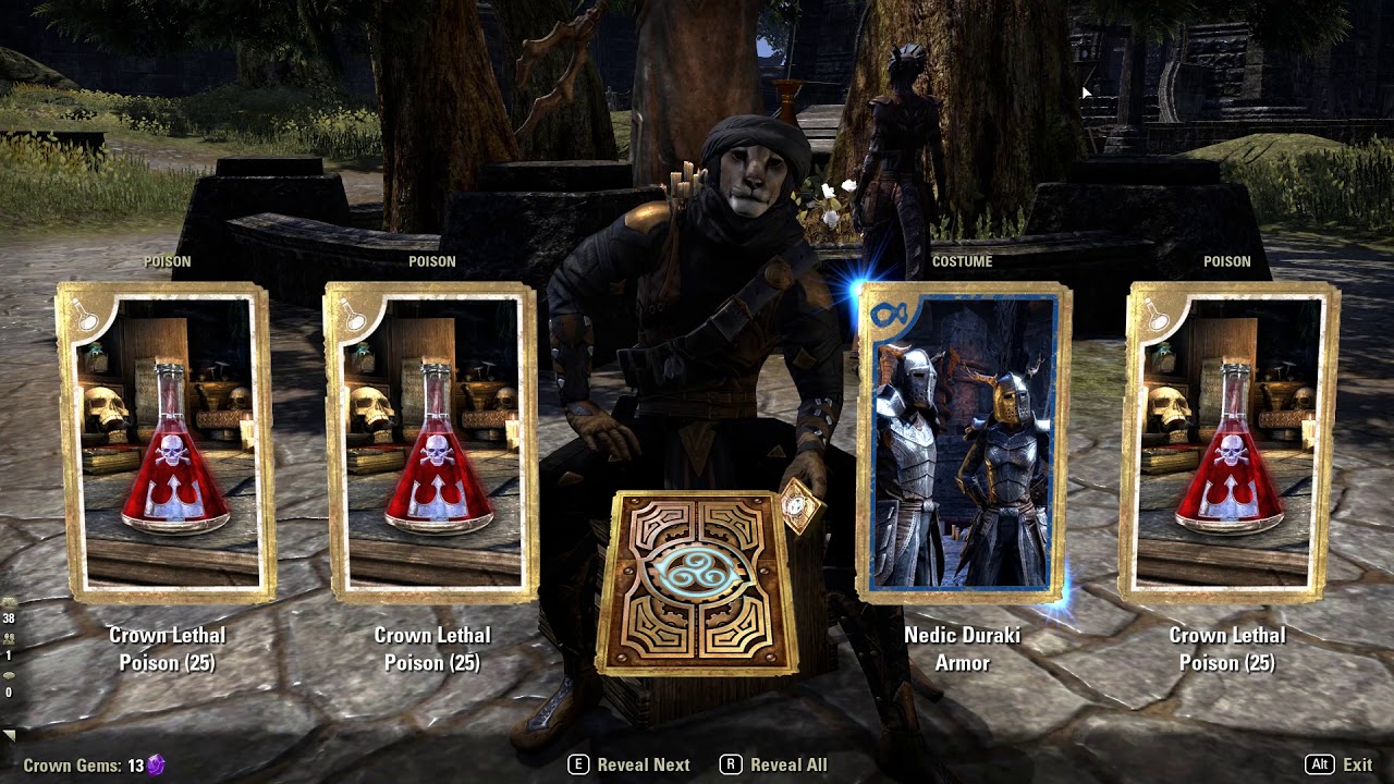 What can drop from FREE crates in ESO?