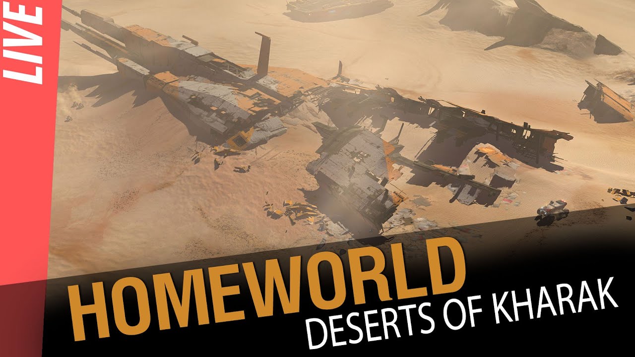 Homeworld: Deserts of Kharak. Битва пустынных авианосцев!