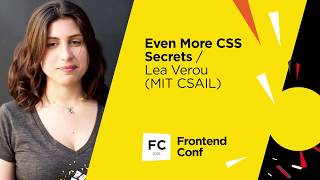 Превью: Even More CSS Secrets / Lea Verou (MIT CSAIL)