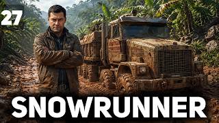 Превью: Безумная деревянная операция под музыку 🚚 SnowRunner [PC 2020] #27