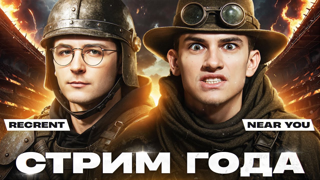 Превью: СТРИМ ГОДА - Recrent и Near_You! КОРОЛЕВСКАЯ БИТВА БЛОГЕРОВ