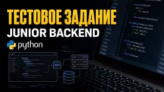 Превью: Решаю тестовое задание на Python Junior Backend | Используем хэширование, шифрование, кодирование