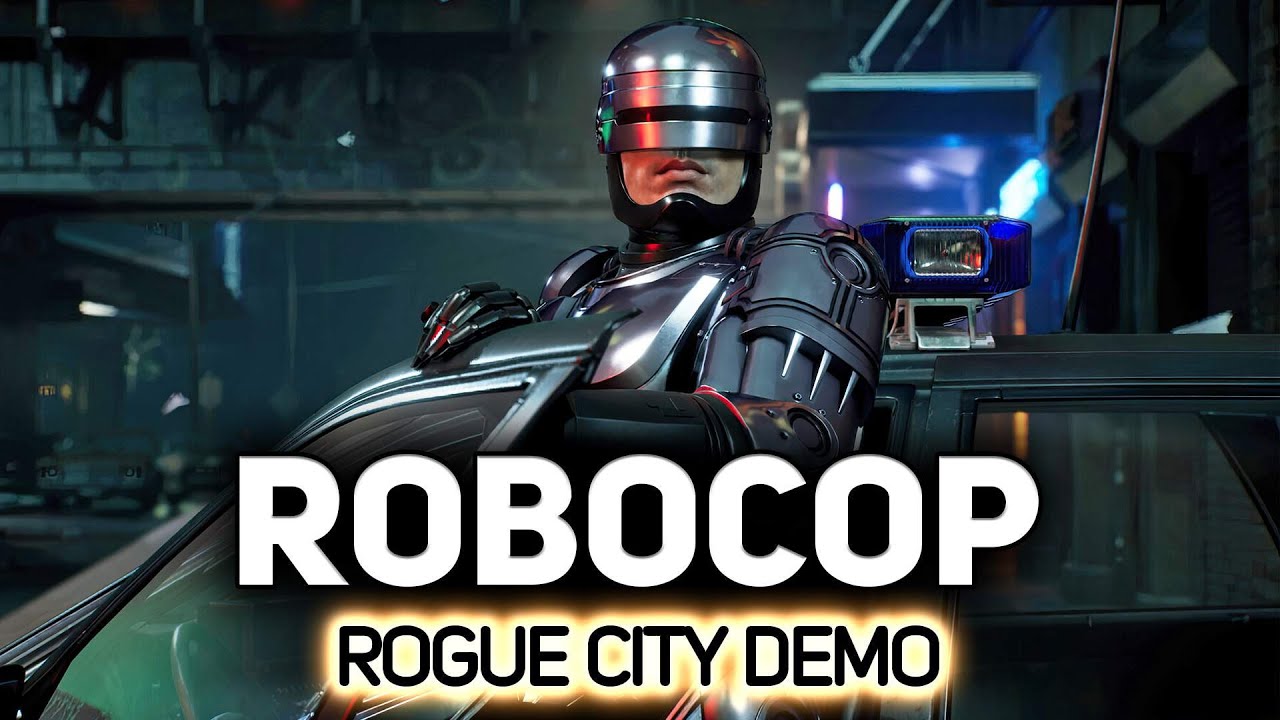 Для мальчиков за 30 🤖 RoboCop: Rogue City Demo [PC 2023]